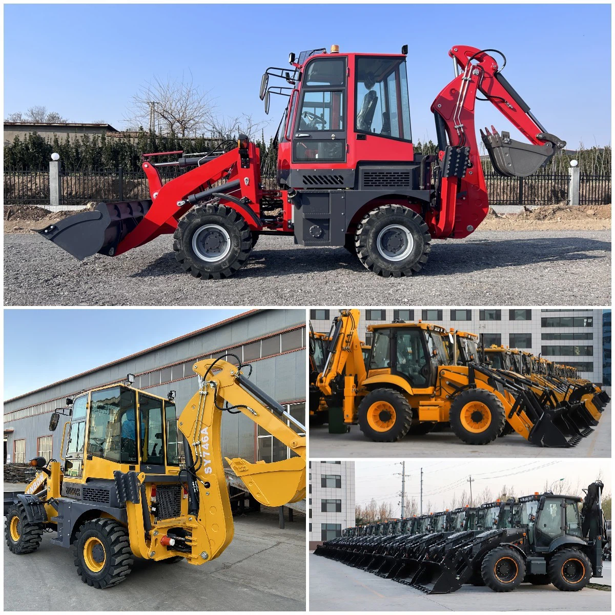 compact tractor loader backhoe 1