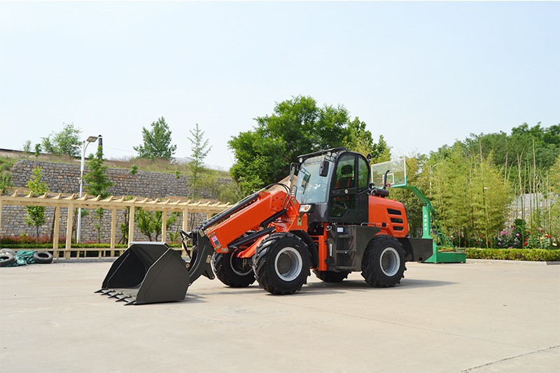 Telescopic Compact Wheel Loader factory